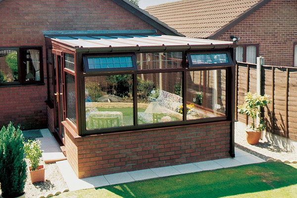 Rosewood Lean-To Conservatory
